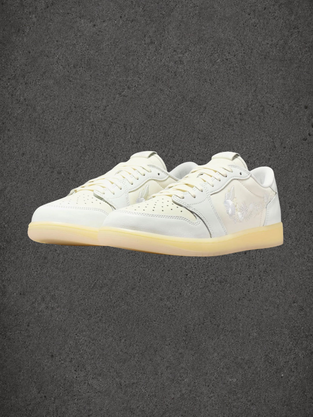 Air Jordan 1 retro Low OG “Rabbit floral swoosh”