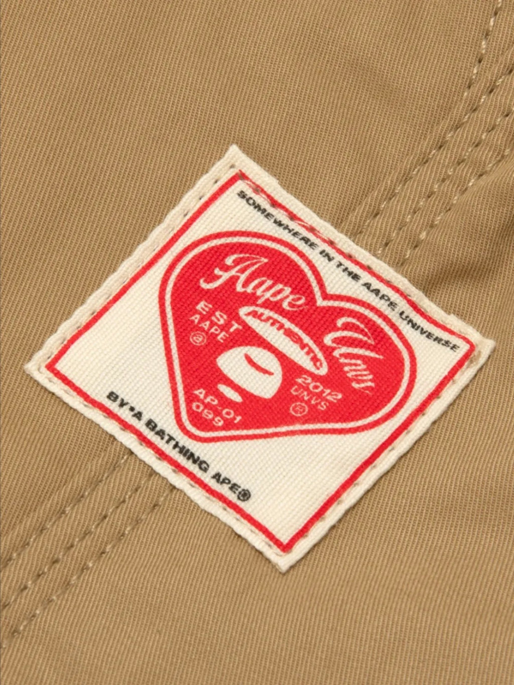 AAPE “BEIGE SHORTS”