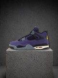 Air Jordan 4 Retro “LAKERS” - imperial purple