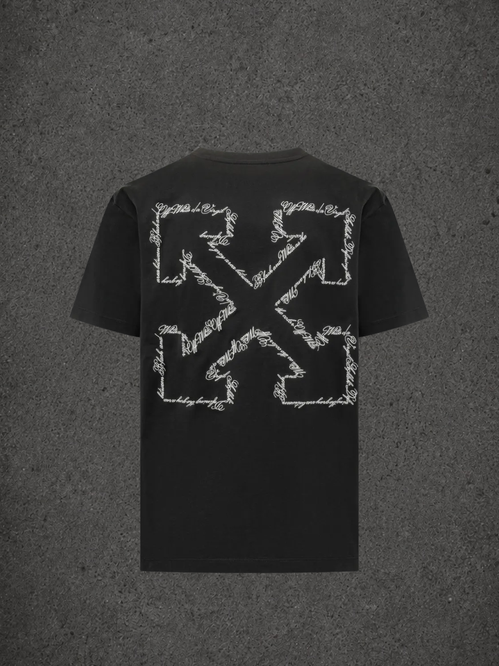 Off-White “SCRIPT ARROW TEE”