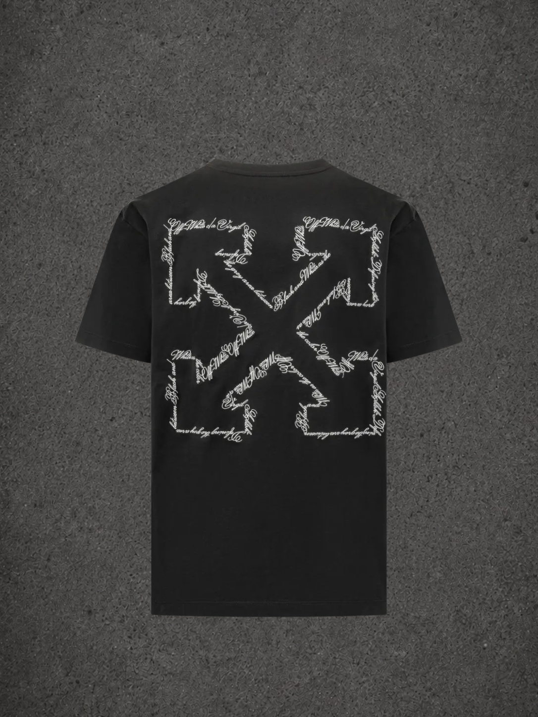 Off-White “SCRIPT ARROW TEE”