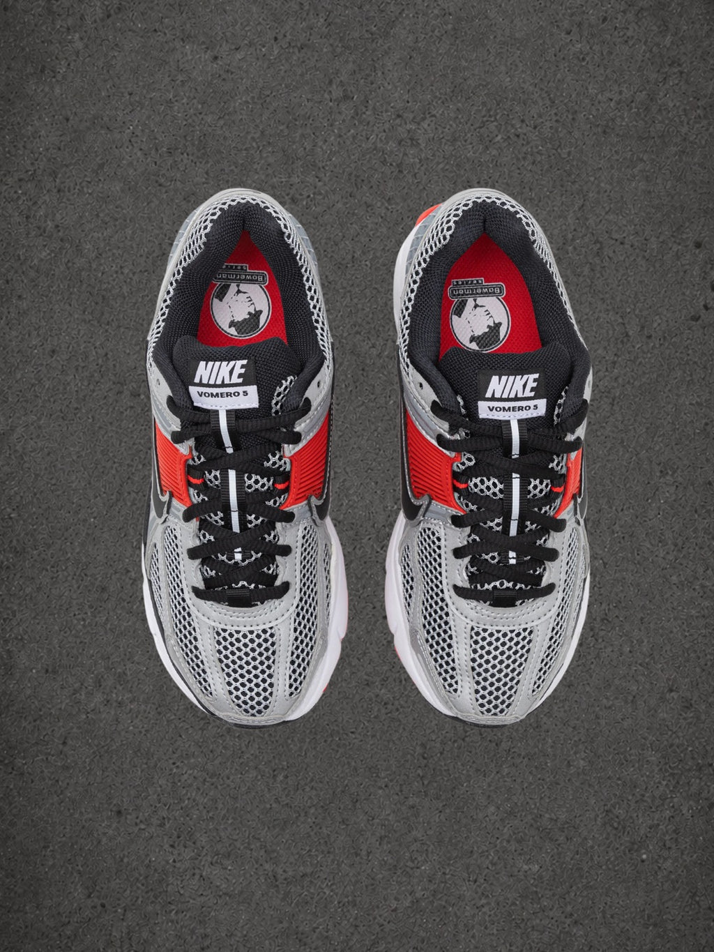 Nike zoom Vomero 5 “Brighton Crimson Metallic silver”