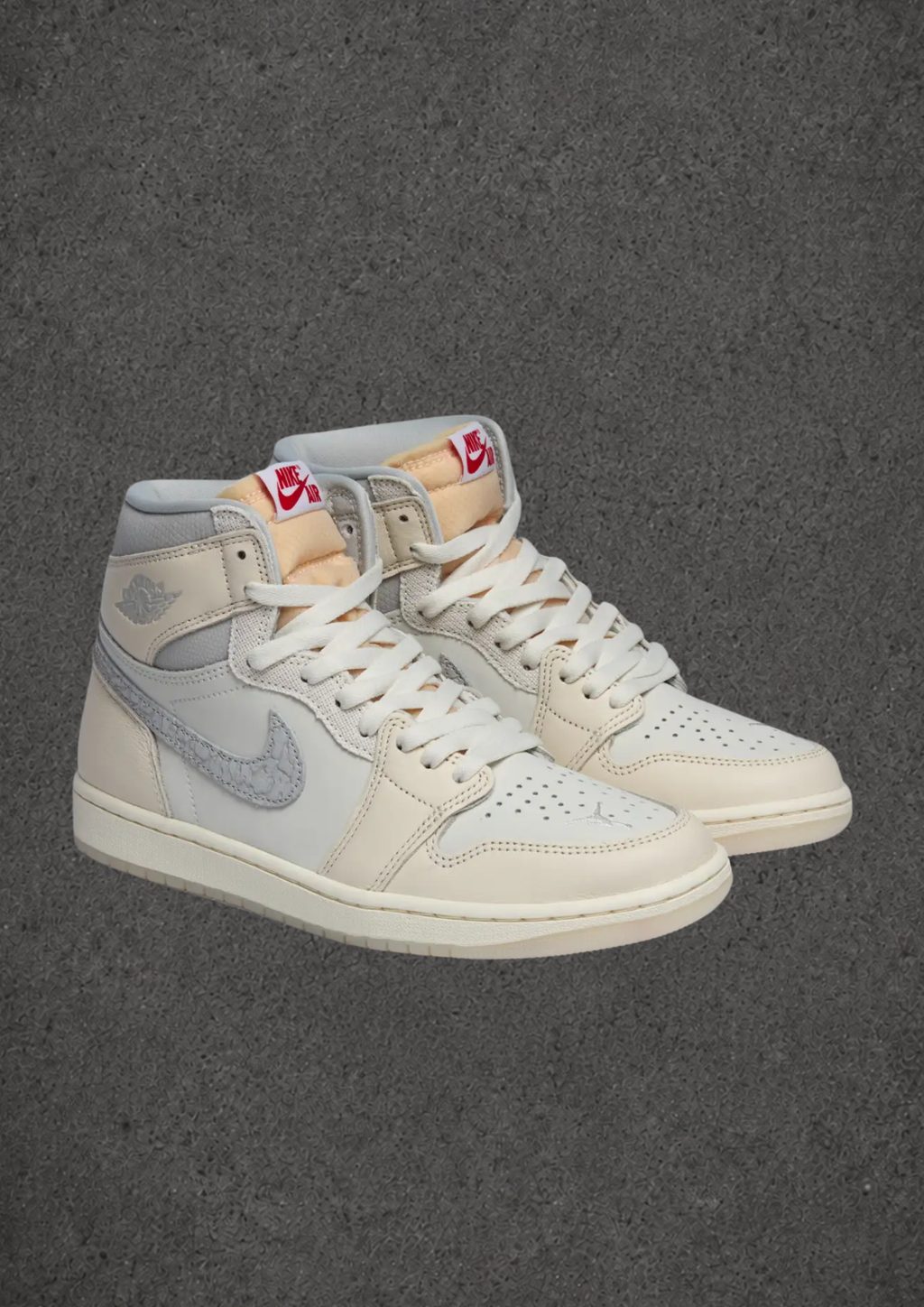 Air Jordan 1 Retro High “SAIL UNIVERSITY RED”