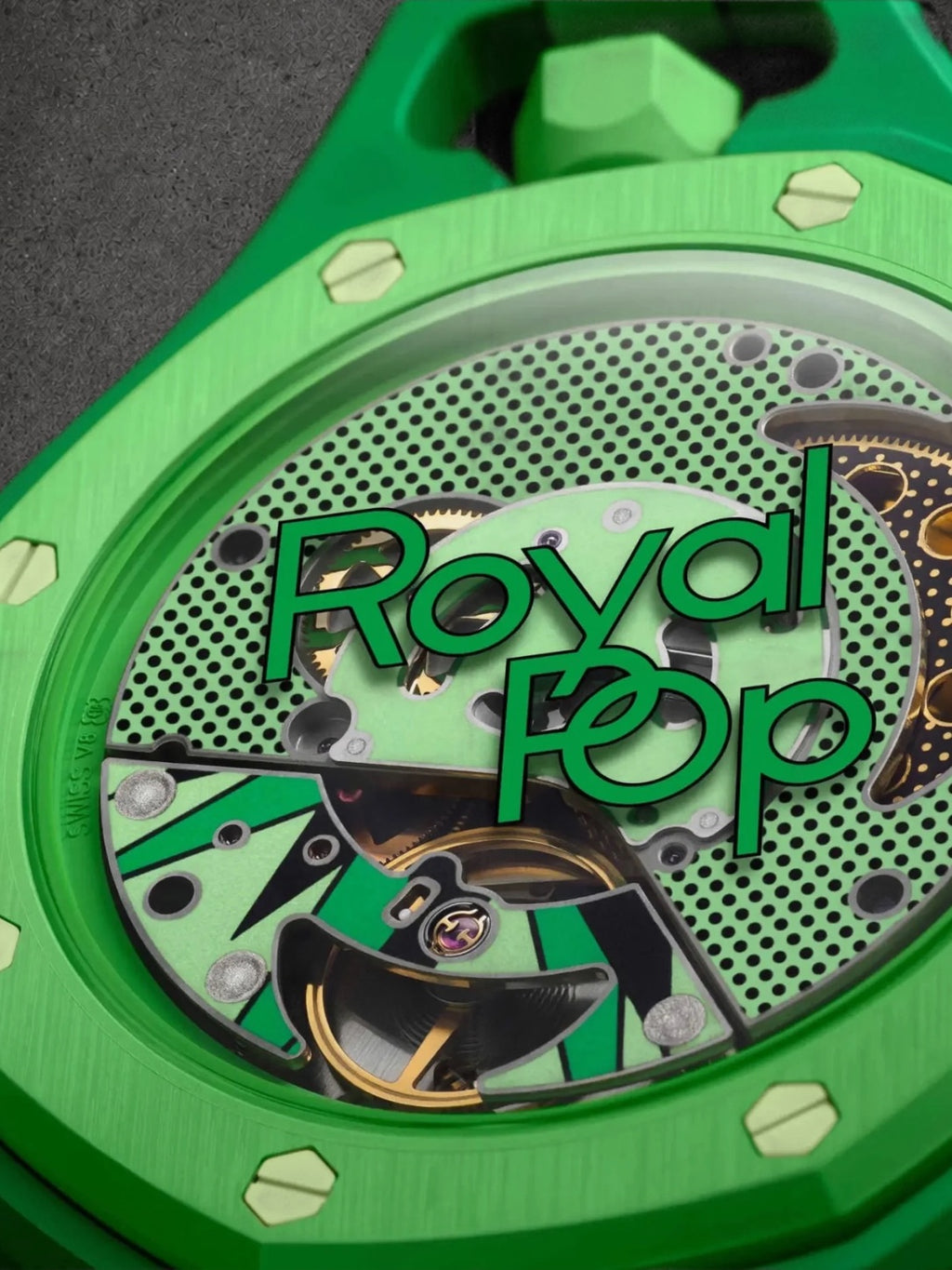 Audemars Piguet x Swatch Royal Pop “GREEN EIGHT”