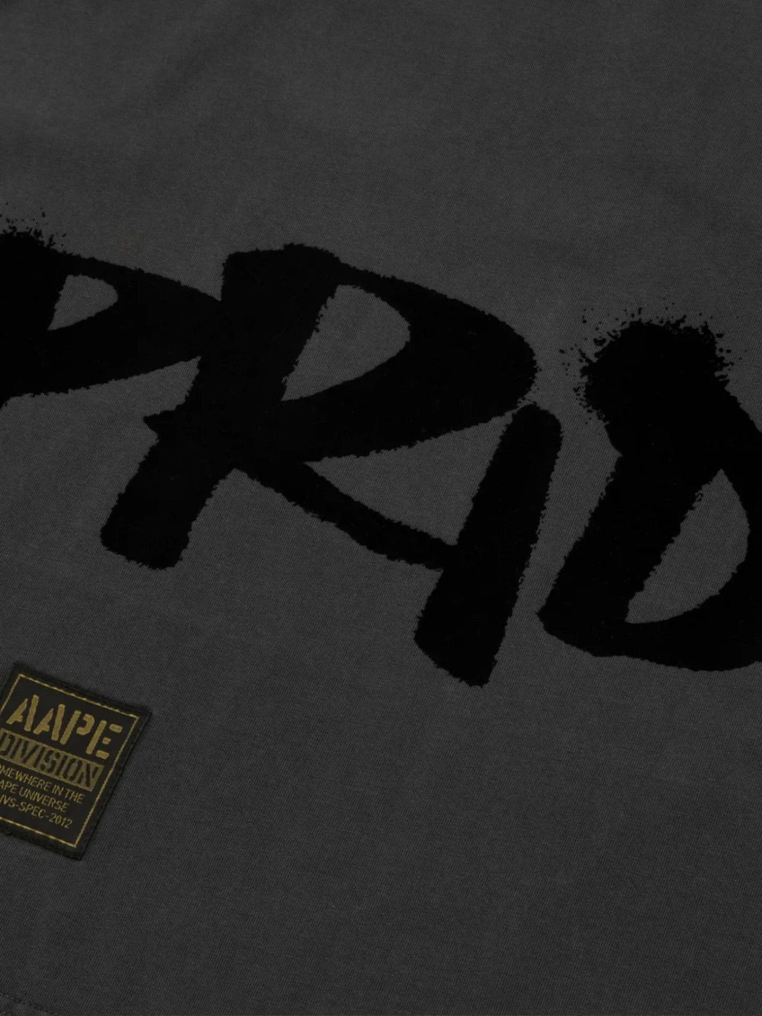 AAPE “LOGO BLACK HOODIE”