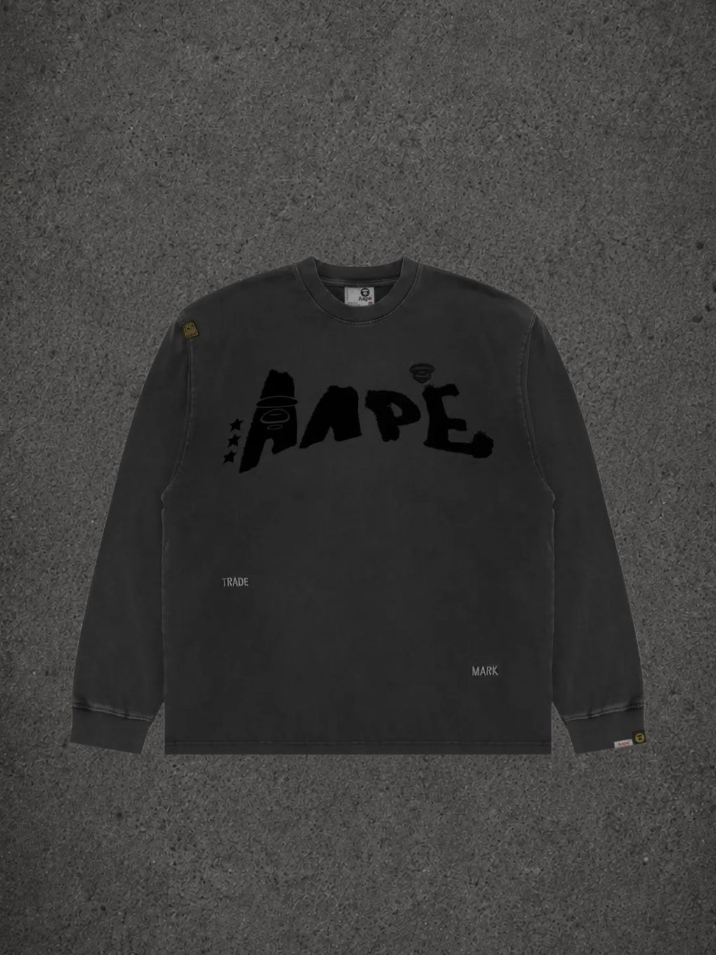 AAPE “LOGO BLACK HOODIE”