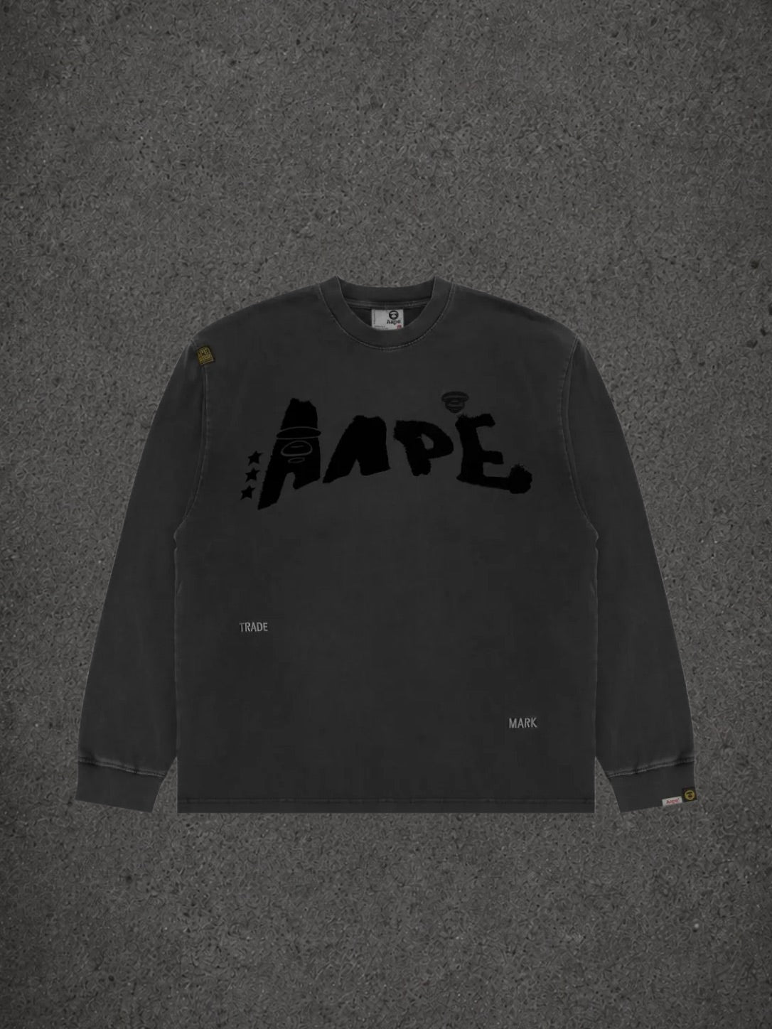 AAPE “LOGO BLACK HOODIE”