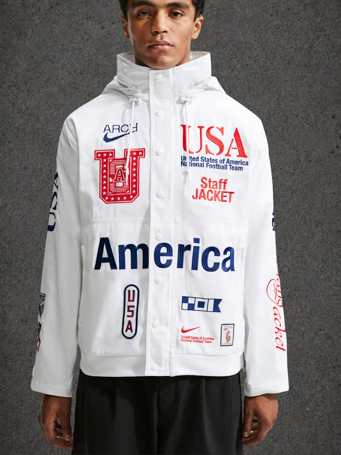 Nike x USMNT x V.A.A. Woven Staff jacket