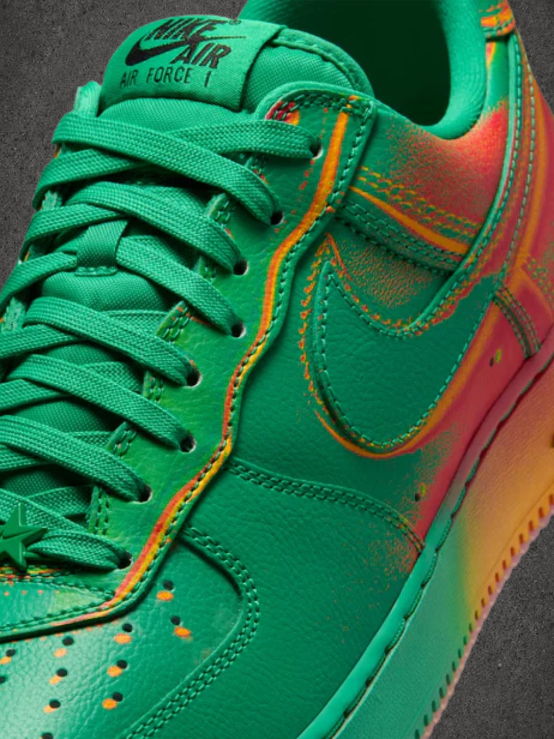 Air force 1 Low “STADIUM GREEN CRIMSON