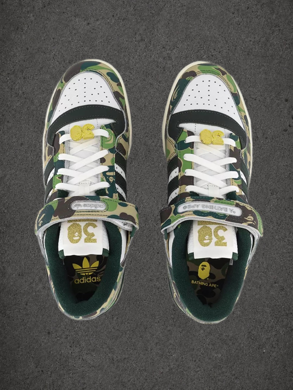 Adidas Forum 84 Low Bape 30th Anniversary