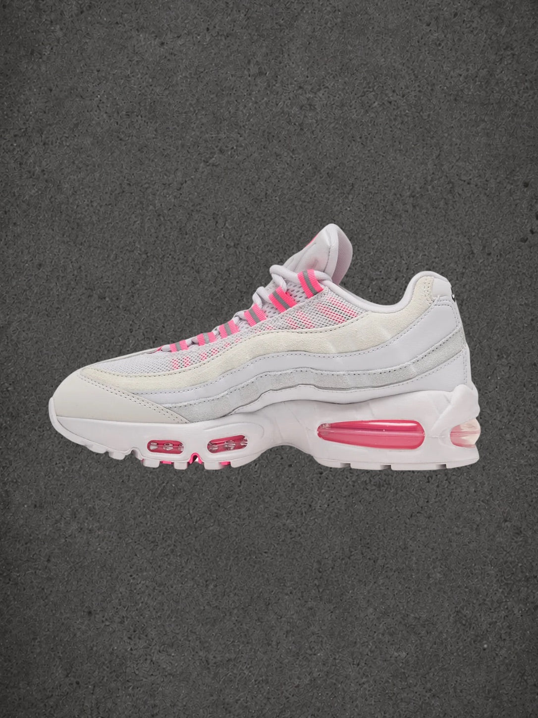 Nike Air Max 95 Big Bubble Vast grey Hyper Pink (W)