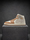 Jordan 1 mid Tan Toe (W)