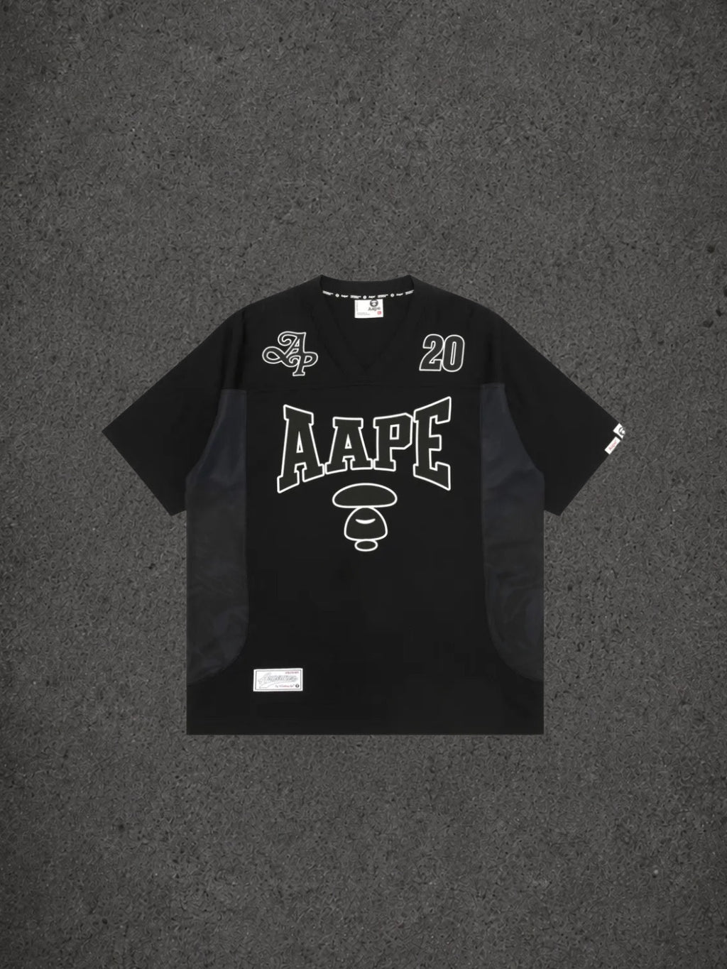 AAPE “MOONFACE VARSITY TEE”