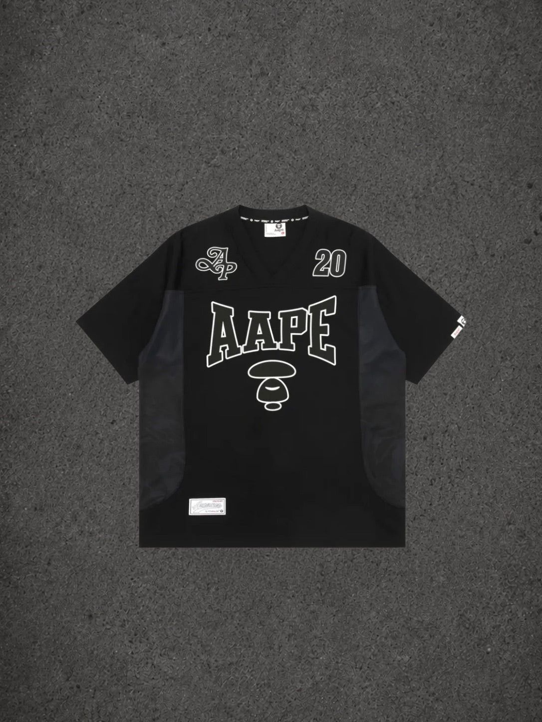 AAPE “MOONFACE VARSITY TEE”