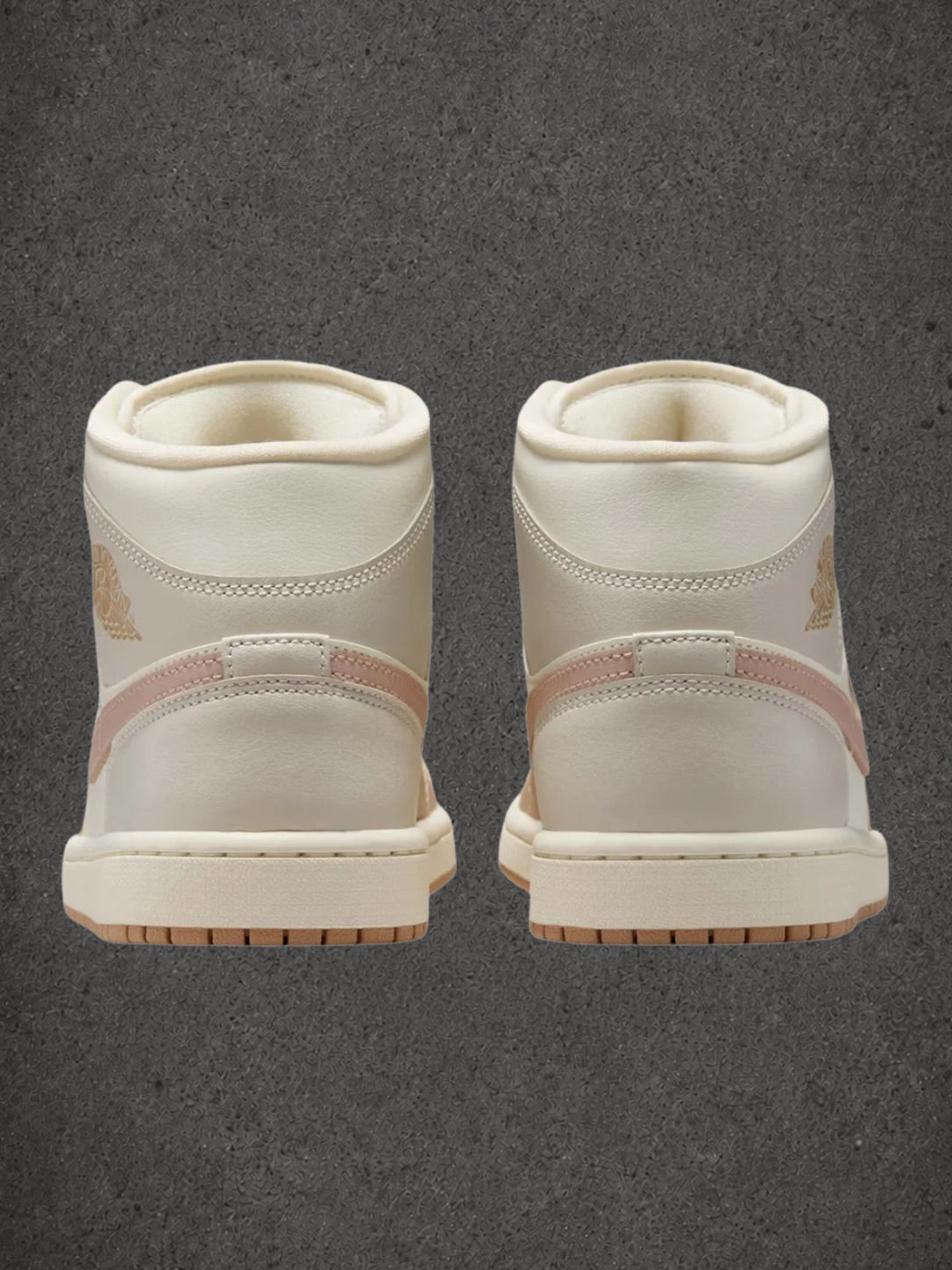 Jordan 1 mid Tan Toe (W)
