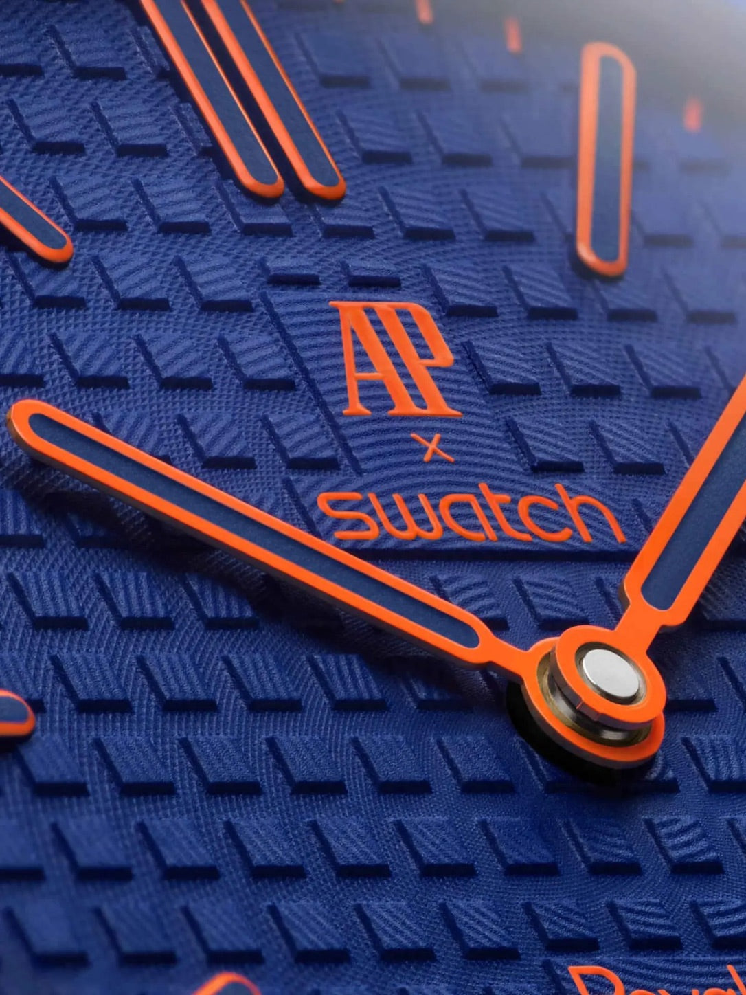 Audemars Piguet x Swatch Royal Pop “ORENJI HACHI”