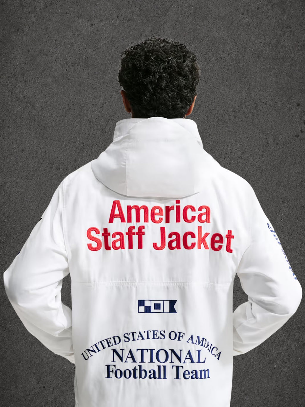 Nike x USMNT x V.A.A. Woven Staff jacket