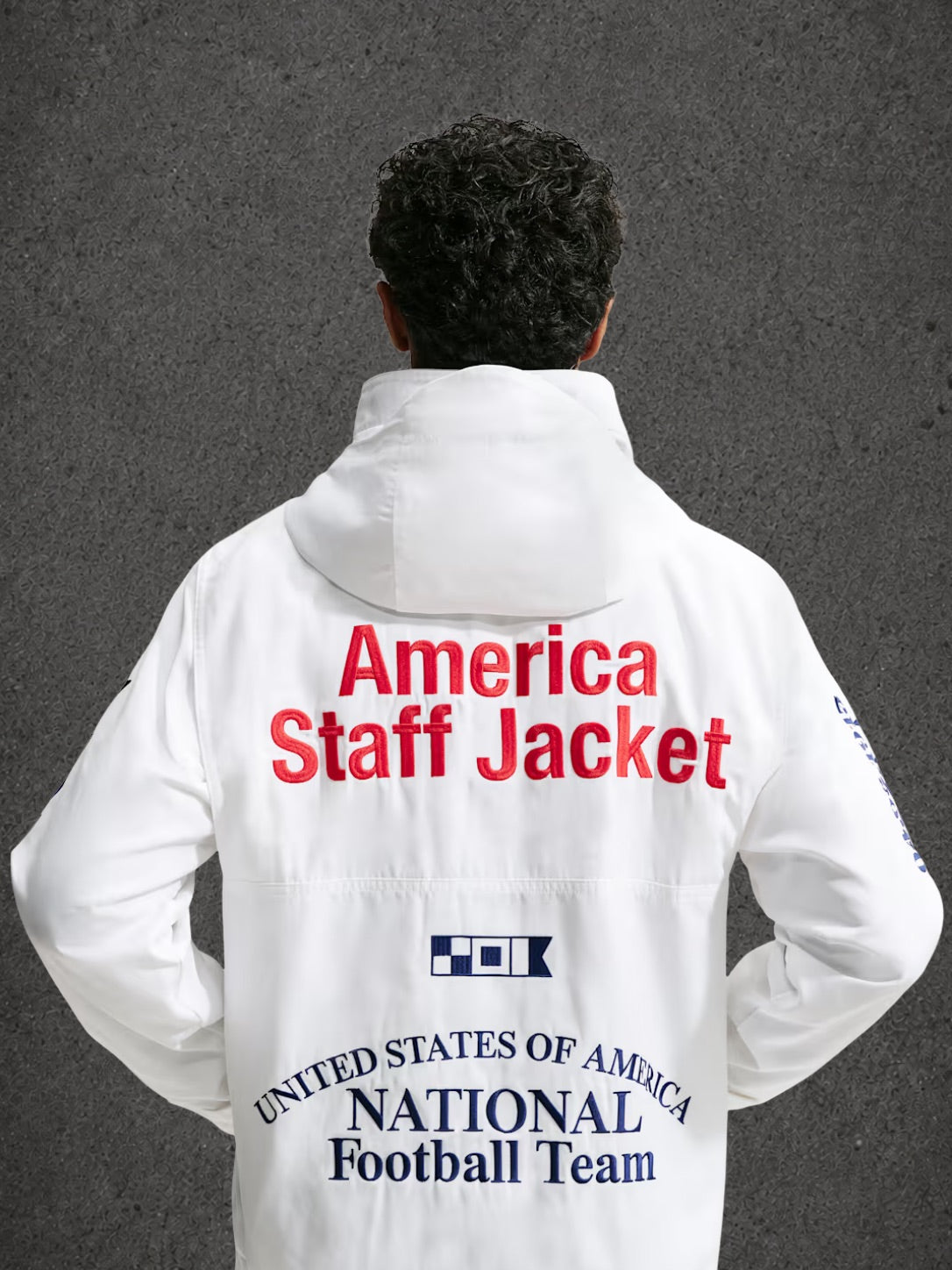 Nike x USMNT x V.A.A. Woven Staff jacket