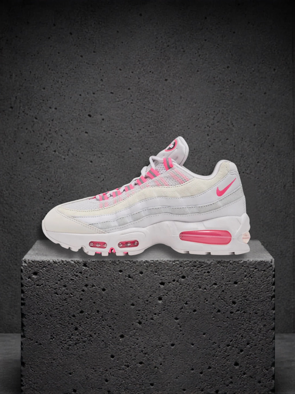 Nike Air Max 95 Big Bubble Vast grey Hyper Pink (W)