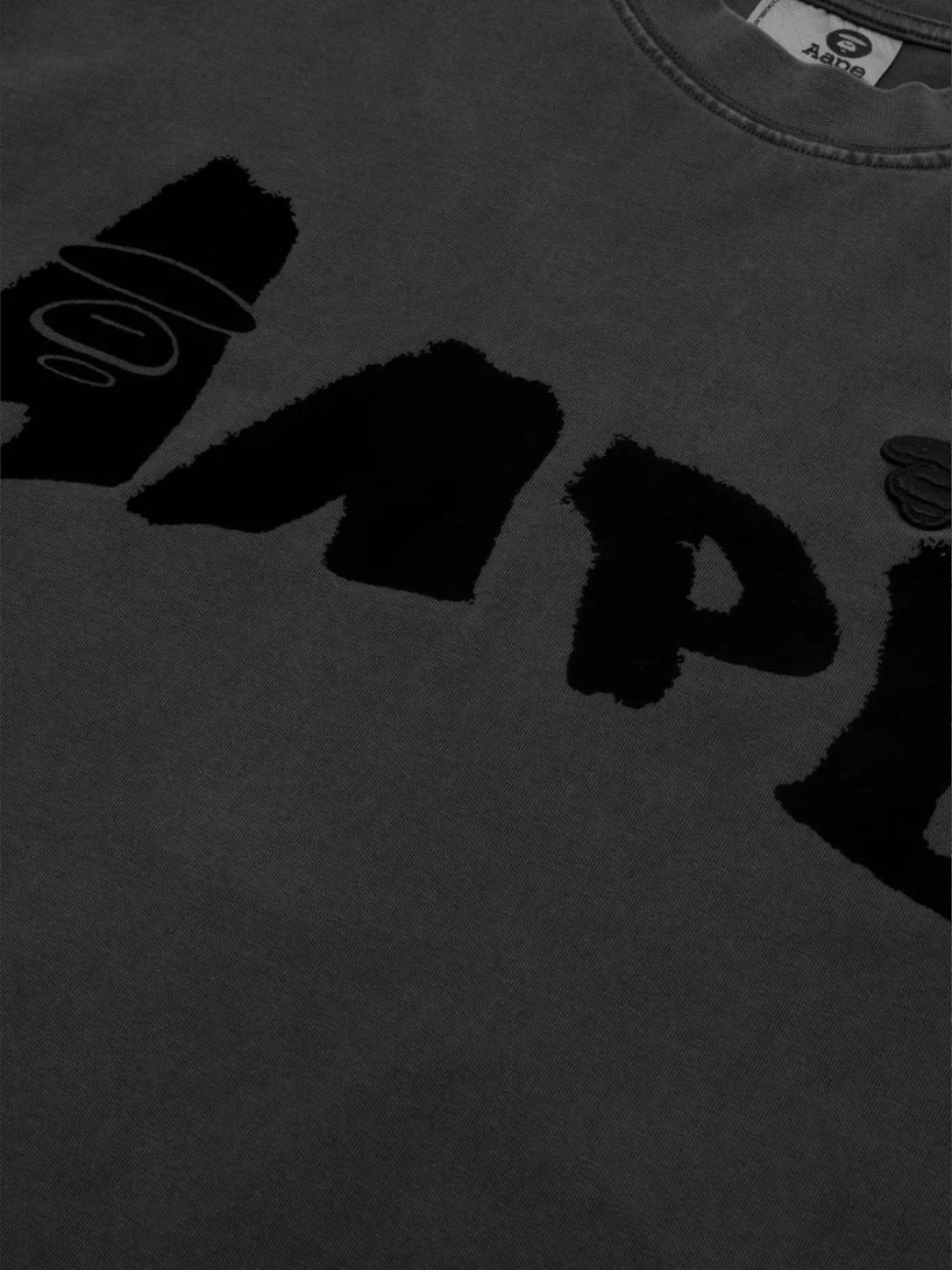 AAPE “LOGO BLACK HOODIE”