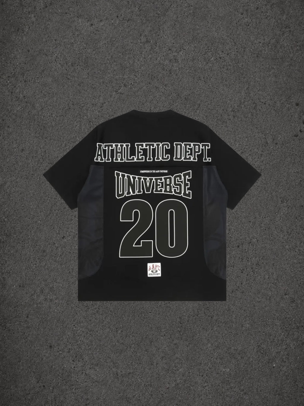 AAPE “MOONFACE VARSITY TEE”