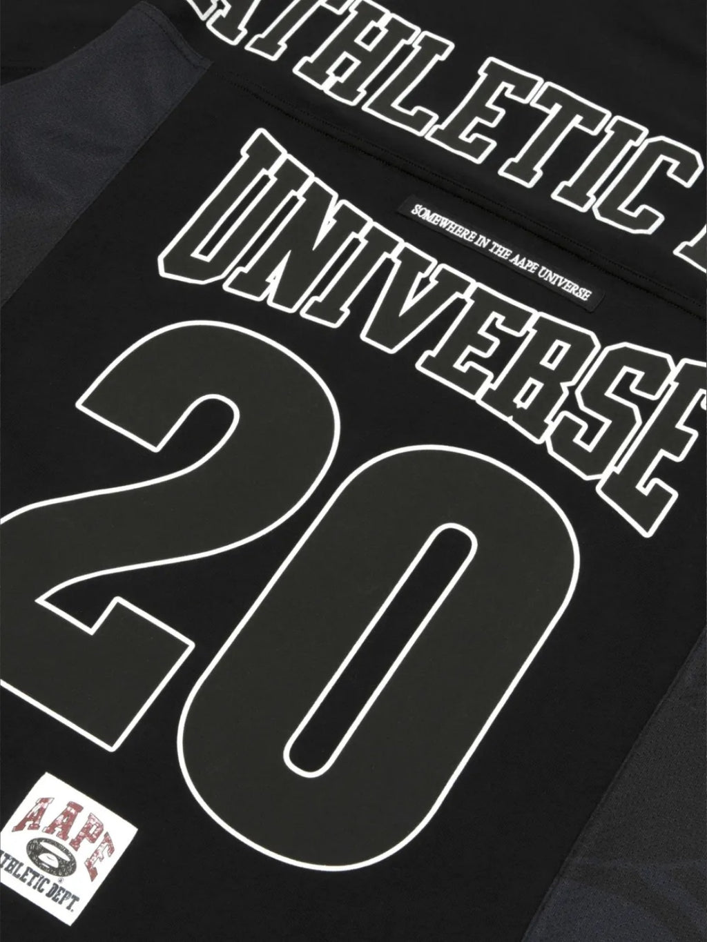 AAPE “MOONFACE VARSITY TEE”