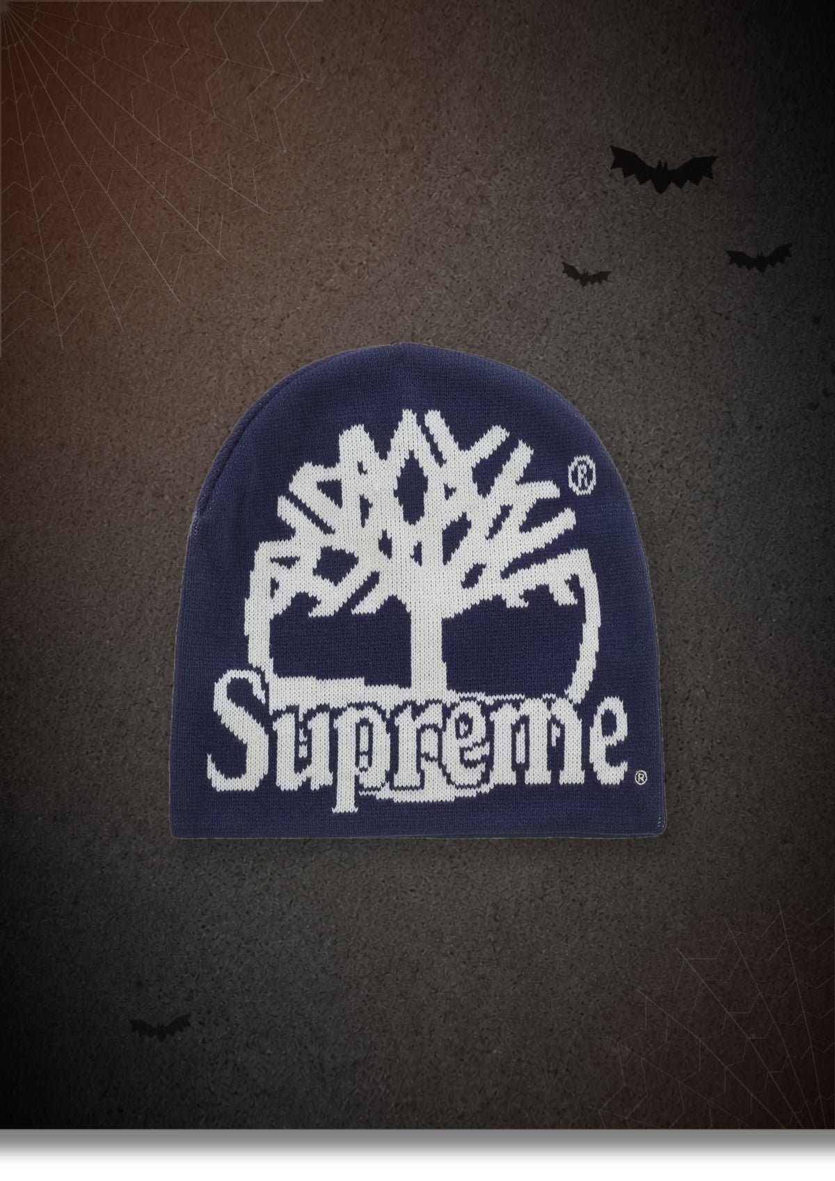 Supreme × Timberland Beanie “NAVY”