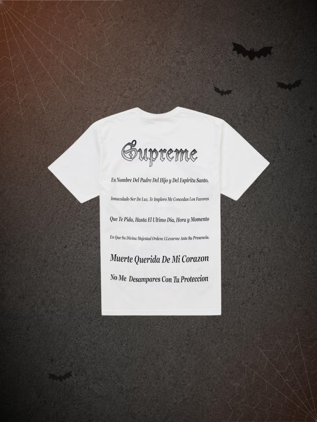 Supreme Grim Reaper Tee “BLANCO”