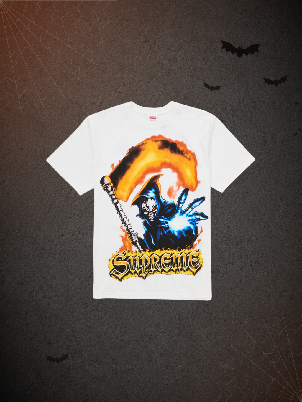 Supreme Grim Reaper Tee “BLANCO”