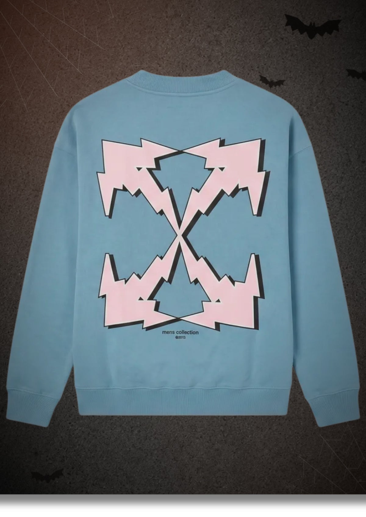 Off-White Arrows Crewneck “LIGHT BLUE”